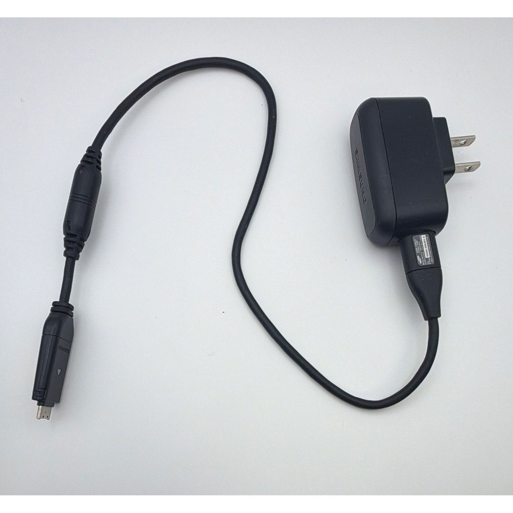 Genuine Samsung CB20U05A USB Camera Cable & SAC48 Travel Charger OEM for Samsung